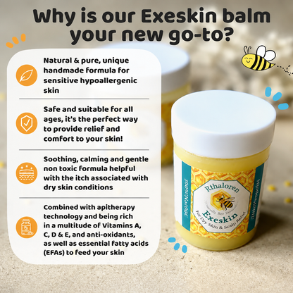 Rthaloren Bee 100% Natural skin Balm - Dry Skin & Scal