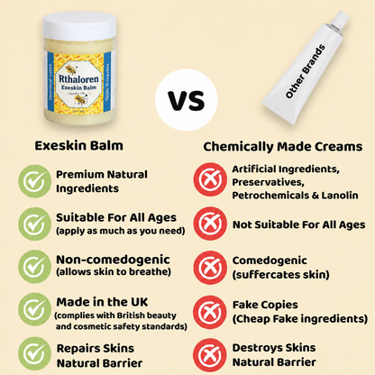 Rthaloren Bee 100% Natural skin Balm - Dry Skin & Scal